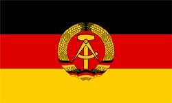 DDR:s flagga